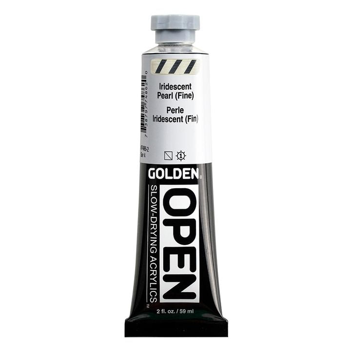 GOLDEN OPEN Ακρυλικό χρώμα ιριδίζοντος χρώματος αργής ξήρανσης | Διάφορες αποχρώσεις