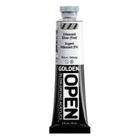 GOLDEN OPEN Ακρυλικό χρώμα ιριδίζοντος χρώματος αργής ξήρανσης | Διάφορες αποχρώσεις