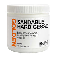 GOLDEN Sandable Hard Gesso λευκό ακρυλικό αστάρι λείανσης (Gesso)