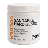 GOLDEN Sandable Hard Gesso λευκό ακρυλικό αστάρι λείανσης (Gesso)