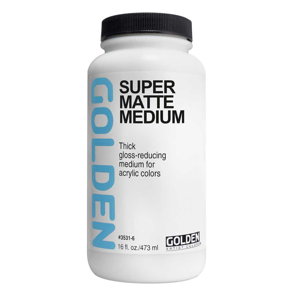 GOLDEN Super Matte Medium έξτρα ματ ακρυλικό μέσο