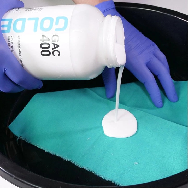 Golden Textile and Fabric Stiffener 237 ml