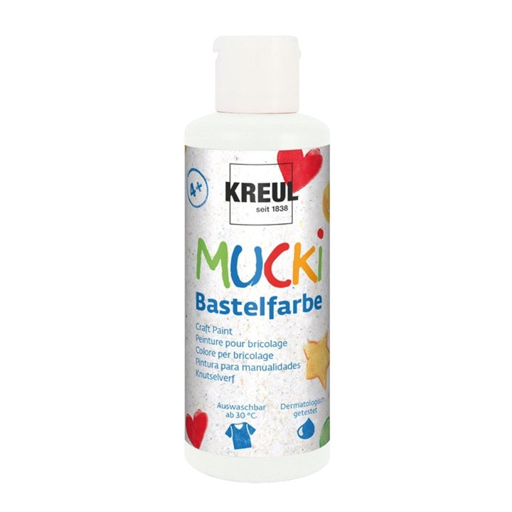 Παιδικο χομπι χρωμα MUCKI 80 ml – White