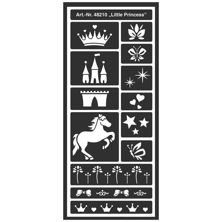 Home Σχεδιασμός Μικρή πριγκίπισσα Stencil