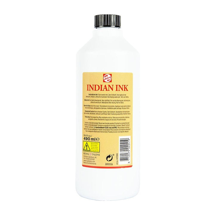 Ινδικό μαύρο μελάνι Royal Talens - 490 ml