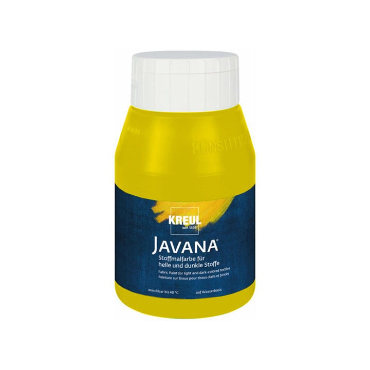 Javana χρωμα για ανοικτο και σκουρο υφασμα 500 ml – 62 Yellow