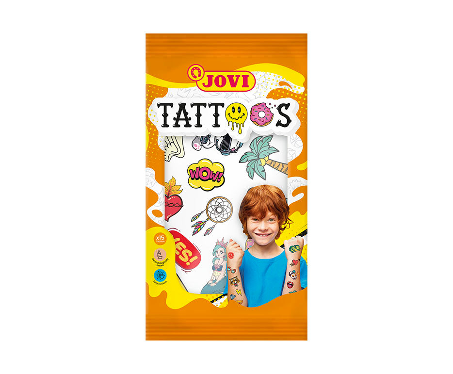 JOVI παιδικά τατουάζ display – 24 τμχ