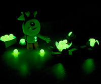JOVI Glow φυσική πλαστελίνη 10 x 15 g – 8 χρώματα + 2 που φωσφορίζουν στο σκοτάδι
