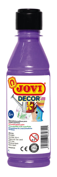 Ακρυλικό χρώμα JOVI Jovidecor 250 ml – μωβ