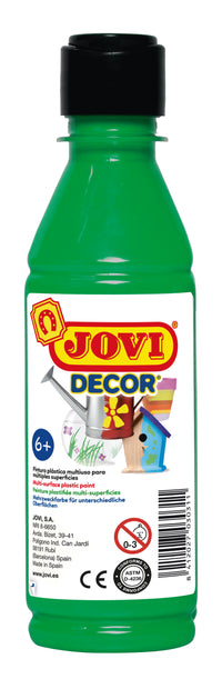 Ακρυλικό χρώμα JOVI Jovidecor 250 ml – ανοιχτό πράσινο
