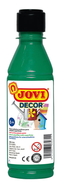 Ακρυλικό χρώμα JOVI Jovidecor 250 ml – σκούρο πράσινο