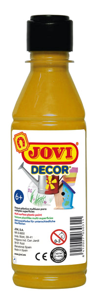 Ακρυλικό χρώμα JOVI Jovidecor 250 ml – χρυσό