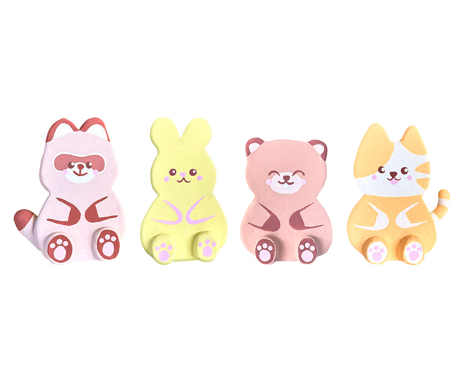 Σετ πλαστελίνης και πηλού Jovi Kawaii Kraft Ζωάκια – 23 τεμ.
