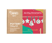 Σετ πλαστελίνης και πηλού JOVI Kraft 21 τμχ Christmas Edition