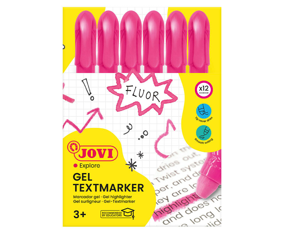 JOVI μαρκαδόρος υπογράμμισης gel ροζ