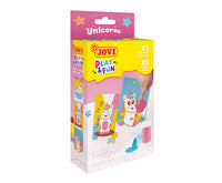 JOVI Play&Fun mini δημιουργικό σετ ζωγραφικής με άμμο – 9 τεμάχια – Μονόκεροι