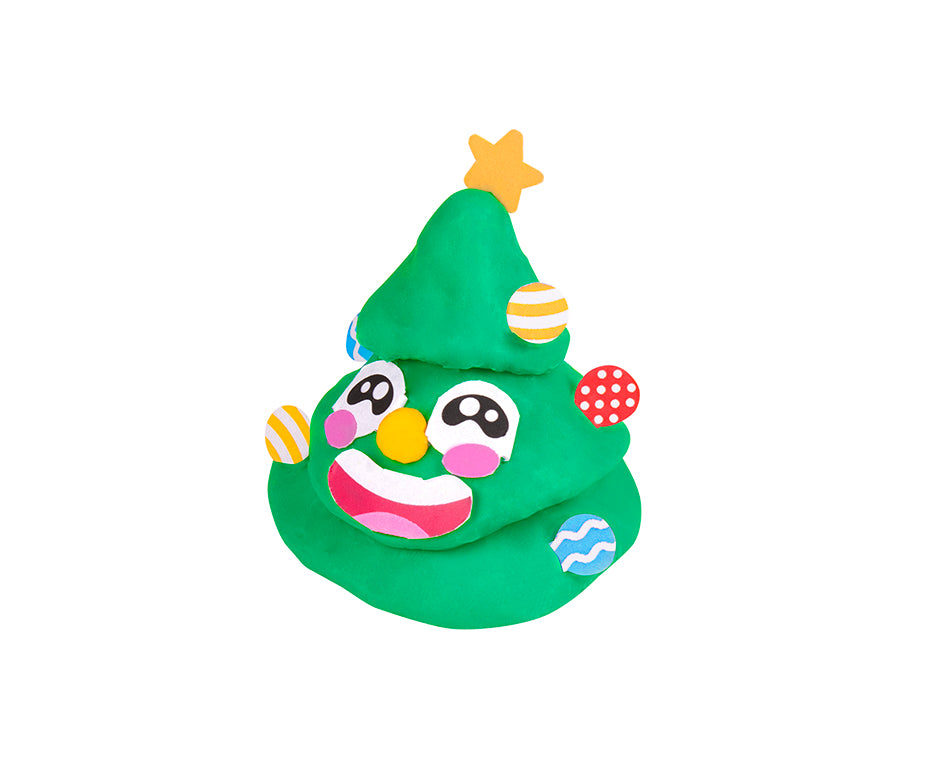 JOVI Play&Fun φυσική πλαστελίνη σε βαλιτσάκι Christmas Adventure