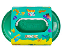 JOVI Play&Fun φυσική πλαστελίνη σε βαλιτσάκι Jurassic – σετ με αξεσουάρ