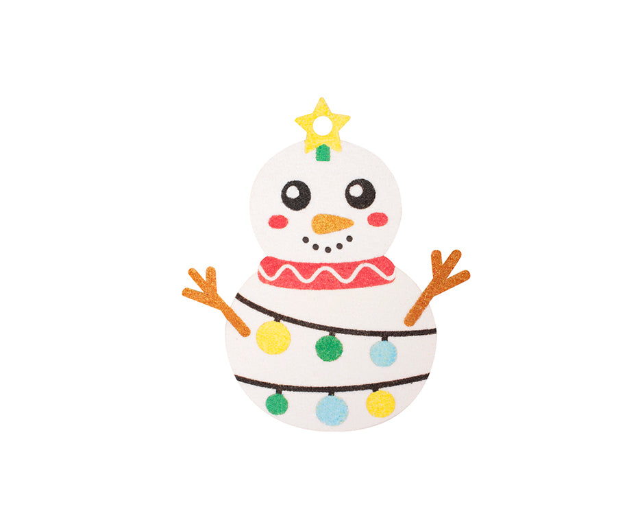 JOVI Play&Fun σετ ζωγραφικής με άμμο Christmas Ornaments - 12 τμχ