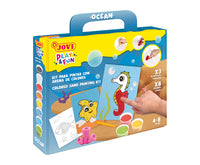 JOVI Play&Fun σετ ζωγραφικής με άμμο Ocean 12 τμχ
