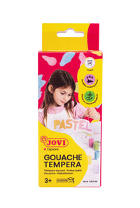 Παστέλ τέμπερες JOVI Premium 6 x 15 ml με πινέλο