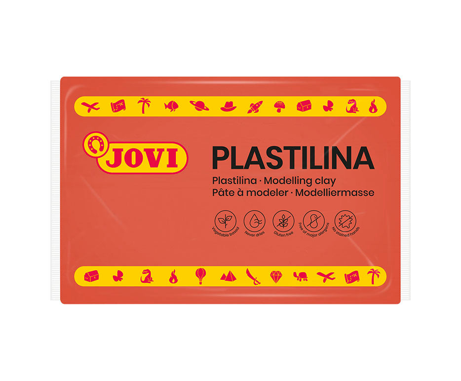 JOVI φυσική πλαστελίνη 350 g – καφέ