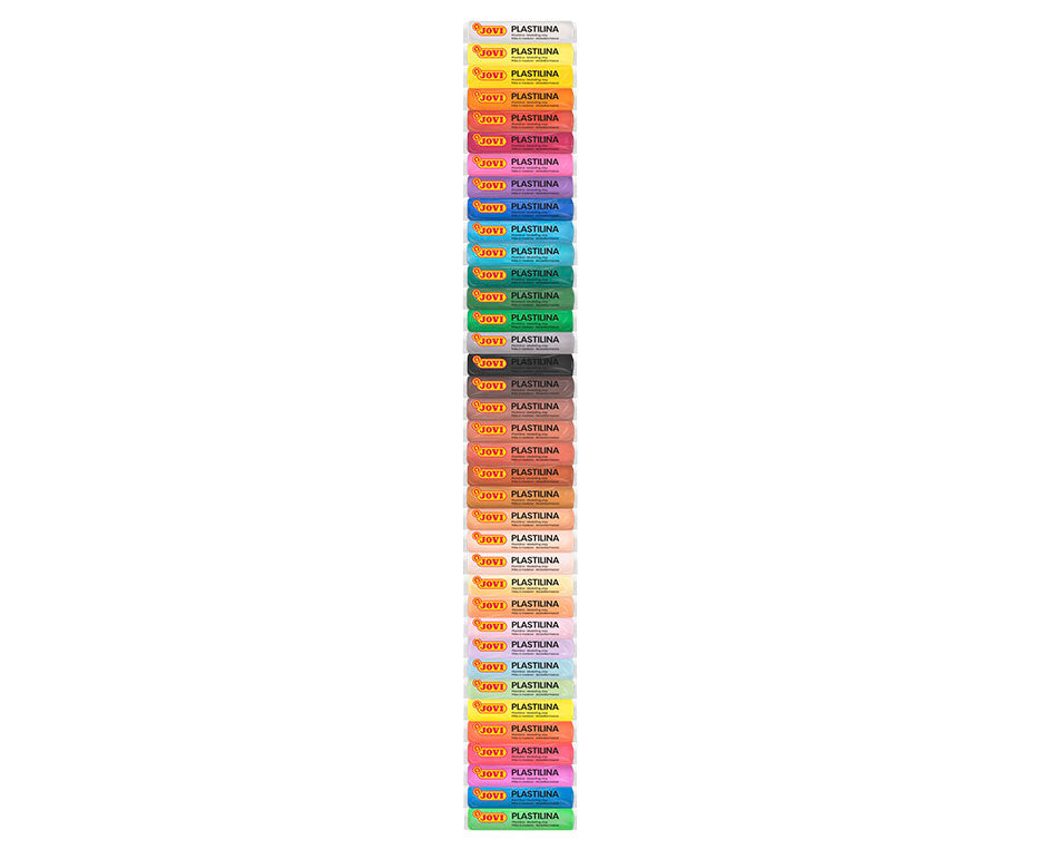 JOVI φυσική πλαστελίνη 37 x 15 g ρολά