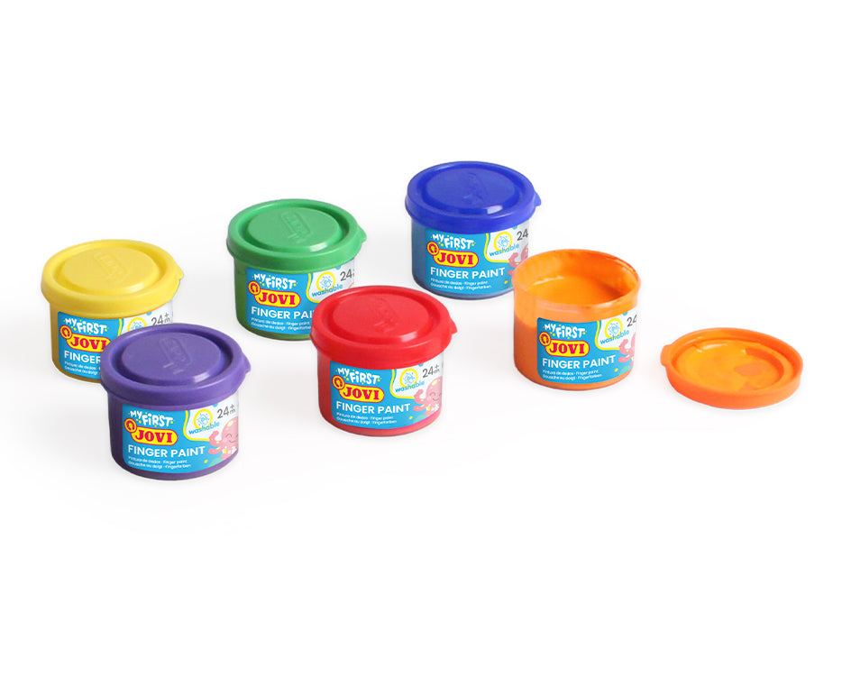JOVI δακτυλομπογιές 6 x 35 ml
