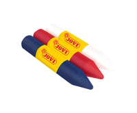 JOVI σετ χρωμάτων face painting σε στικ 3 x 5,6 g - λευκό, κόκκινο και μπλε