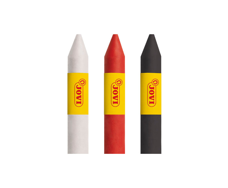 JOVI σετ χρωμάτων face painting σε στικ 3 x 5,6 g - κόκκινο, λευκό και μαύρο