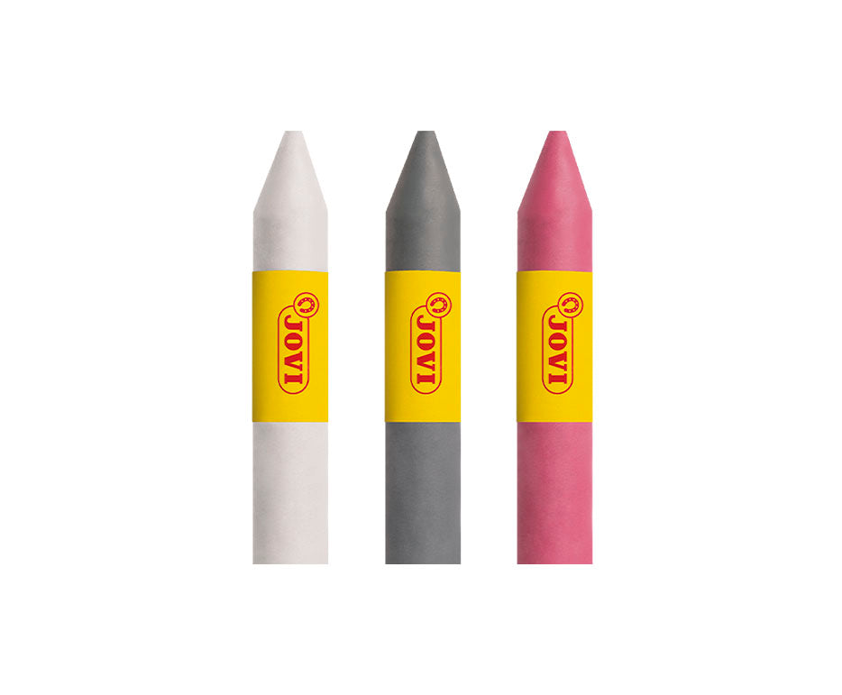 JOVI σετ χρωμάτων face painting σε στικ 3 x 5,6 g - ροζ, ασημί και λευκό