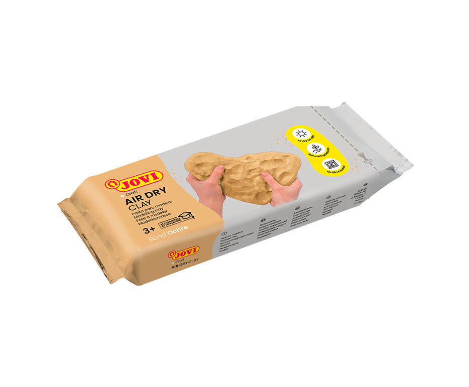 JOVI αυτοσκληρυνόμενος πηλός μοντελισμού 500 g ώχρα