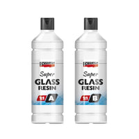 Καθαρή ρητίνη Super Glass Pentart 1: 1 - 250 ml