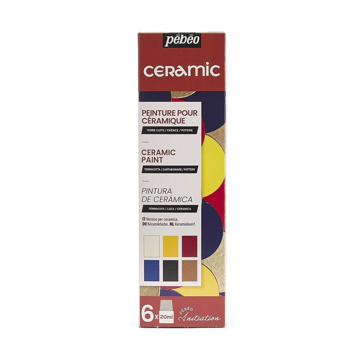 Κεραμικά χρώματα Pebeo Ceramic 6 x 20 ml