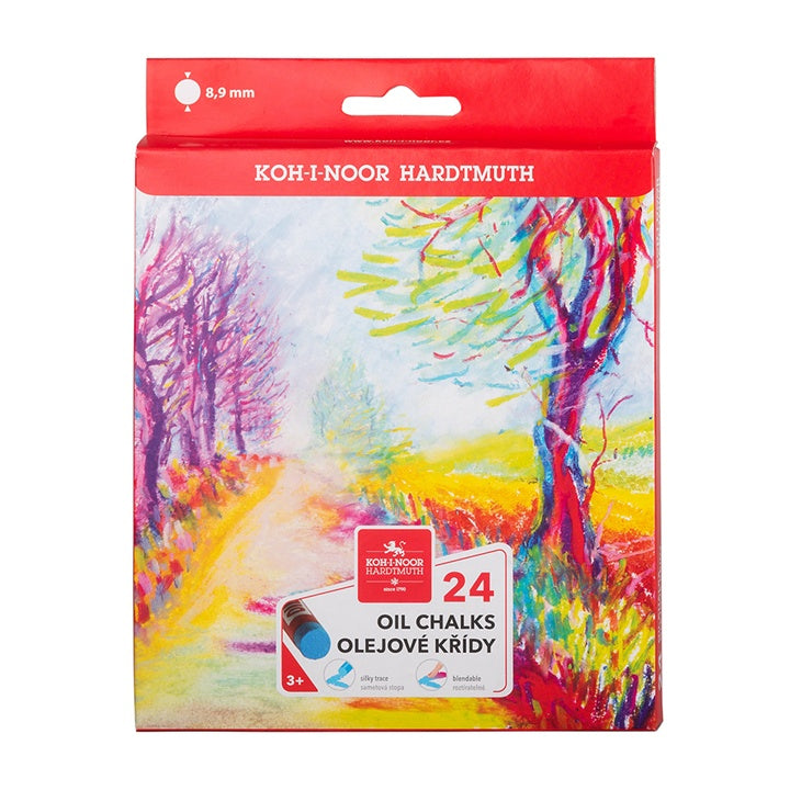 Κιμωλίες πετρελαίου Koh-i-Noor / 24 τεμ.