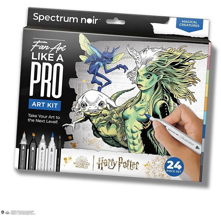 Κιτ τέχνης εικονογράφησης HARRY POTTER: MAGICAL CREATURES
