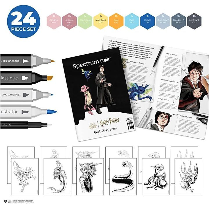 Κιτ τέχνης εικονογράφησης HARRY POTTER: MAGICAL CREATURES