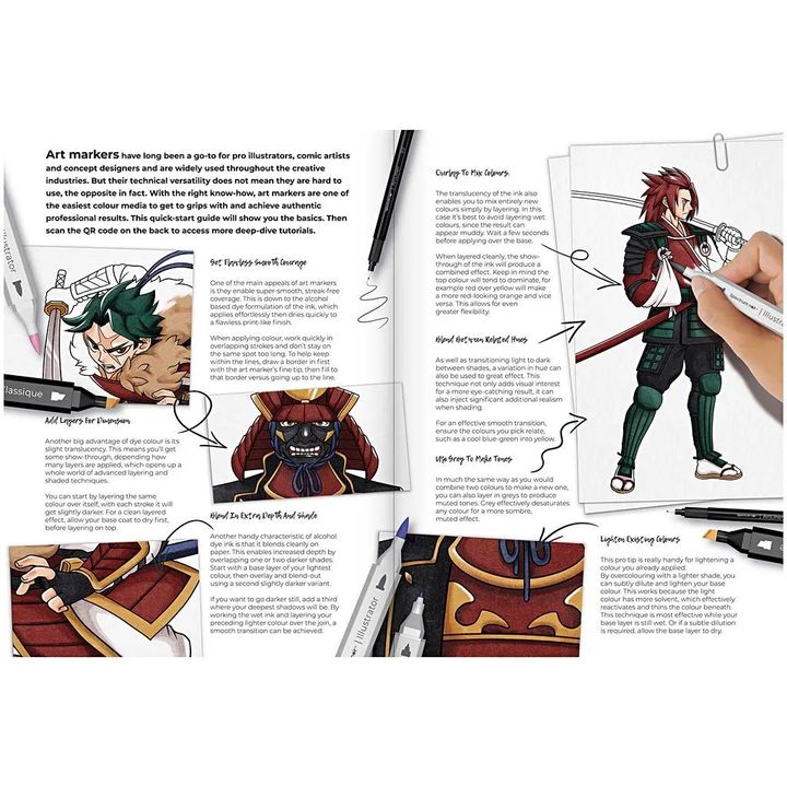 Κιτ τέχνης εικονογράφησης WAY OF THE SAMURAI
