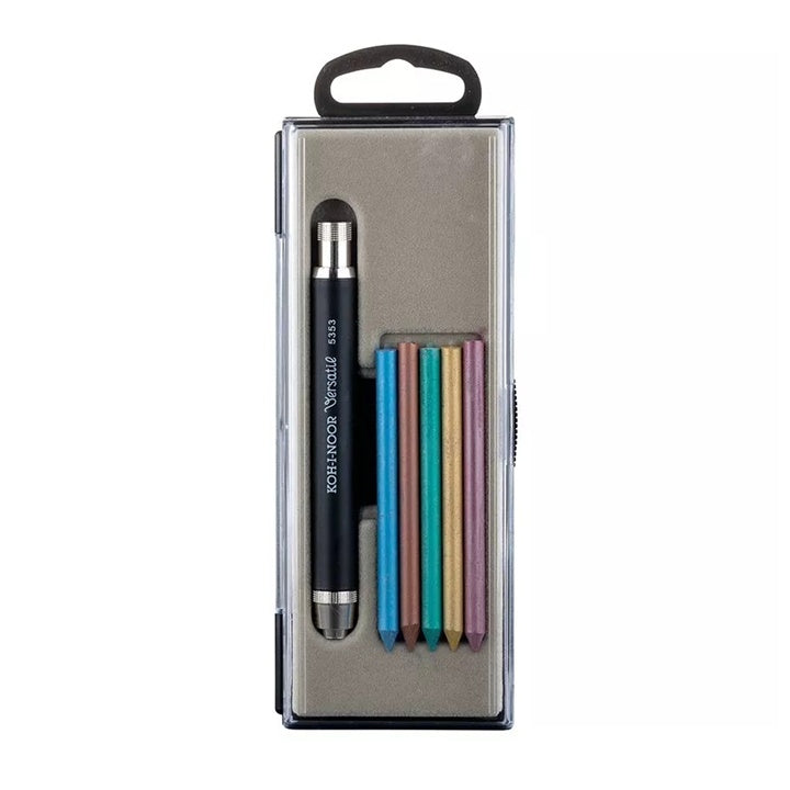 KOH-I-NOOR Versatil 5353 Μηχανικό μολύβι 5.6mm + Ανταλλακτικά χρωματιστά μολύβια