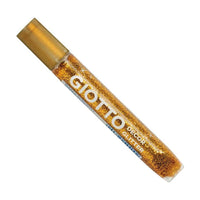 Κόλλα με χρυσόσκονη GIOTTO Glitter Glue μεταλλικά χρώματα 5 x 10 g