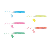 Κόλλα με γκλίτερ GIOTTO Glitter Glue neon χρώματα 5 x 10 g