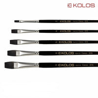 Kolos Classic 3016 Επίπεδη βούρτσα μαλλιών σκίουρου | Διάφορα μεγέθη