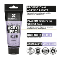 Παστέλ ακρυλικό χρώμα ACRYL PRO ART Composite 75 ml