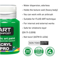 ACRYL PRO Σετ σύνθετων ακρυλικών χρωμάτων