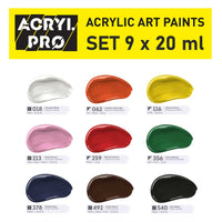 ACRYL PRO Σετ σύνθετων ακρυλικών χρωμάτων