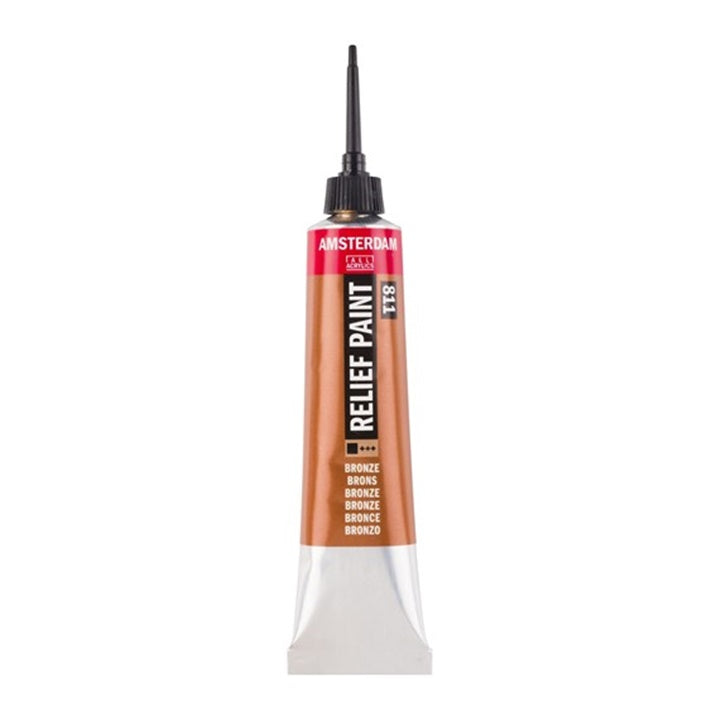 Περίγραμμα AMSTERDAM Relief Paint 20 ml – χάλκινο χρώμα