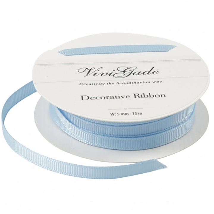 Κορδέλα Grosgrain 5 mm | διαλέξτε χρώμα