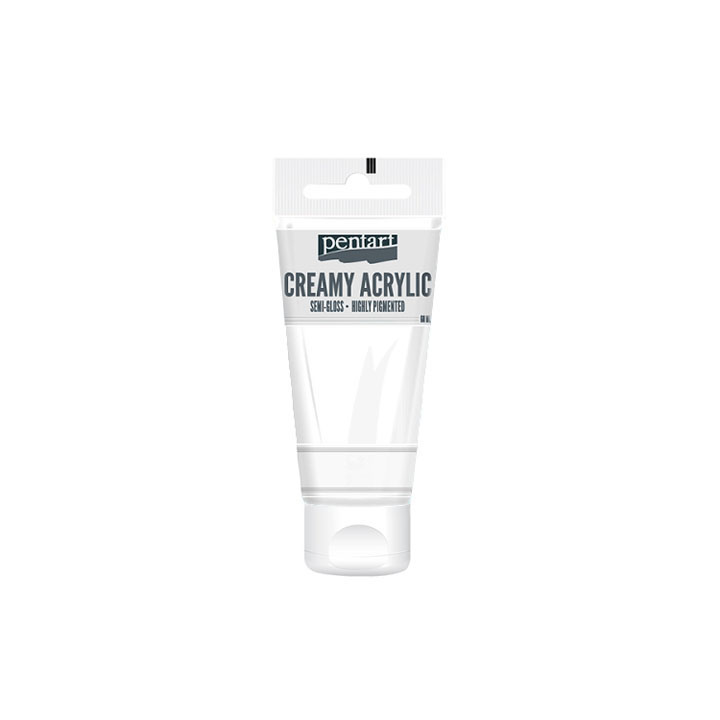 Κρεμμωδες ήμι-ματ ακρυλικόο χρωμα Pentart 60 ml | διαλεξτε αποχρωση