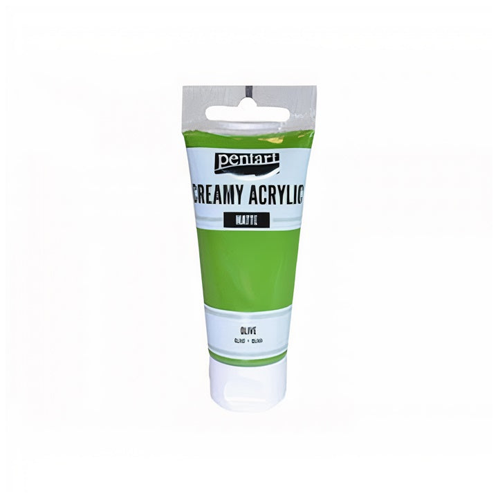 Κρεμμωδες ματ ακρυλικόο χρωμα Pentart 60 ml | διαλεξτε αποχρωση