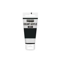 Κρεμμωδες ματ ακρυλικόο χρωμα Pentart 60 ml – Black